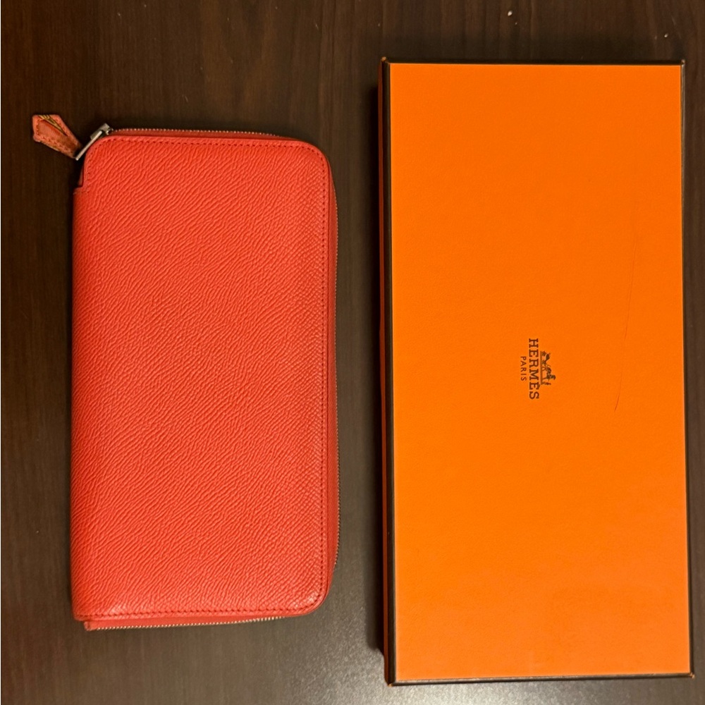 Hermès SilkIn Classic Leather Wallet